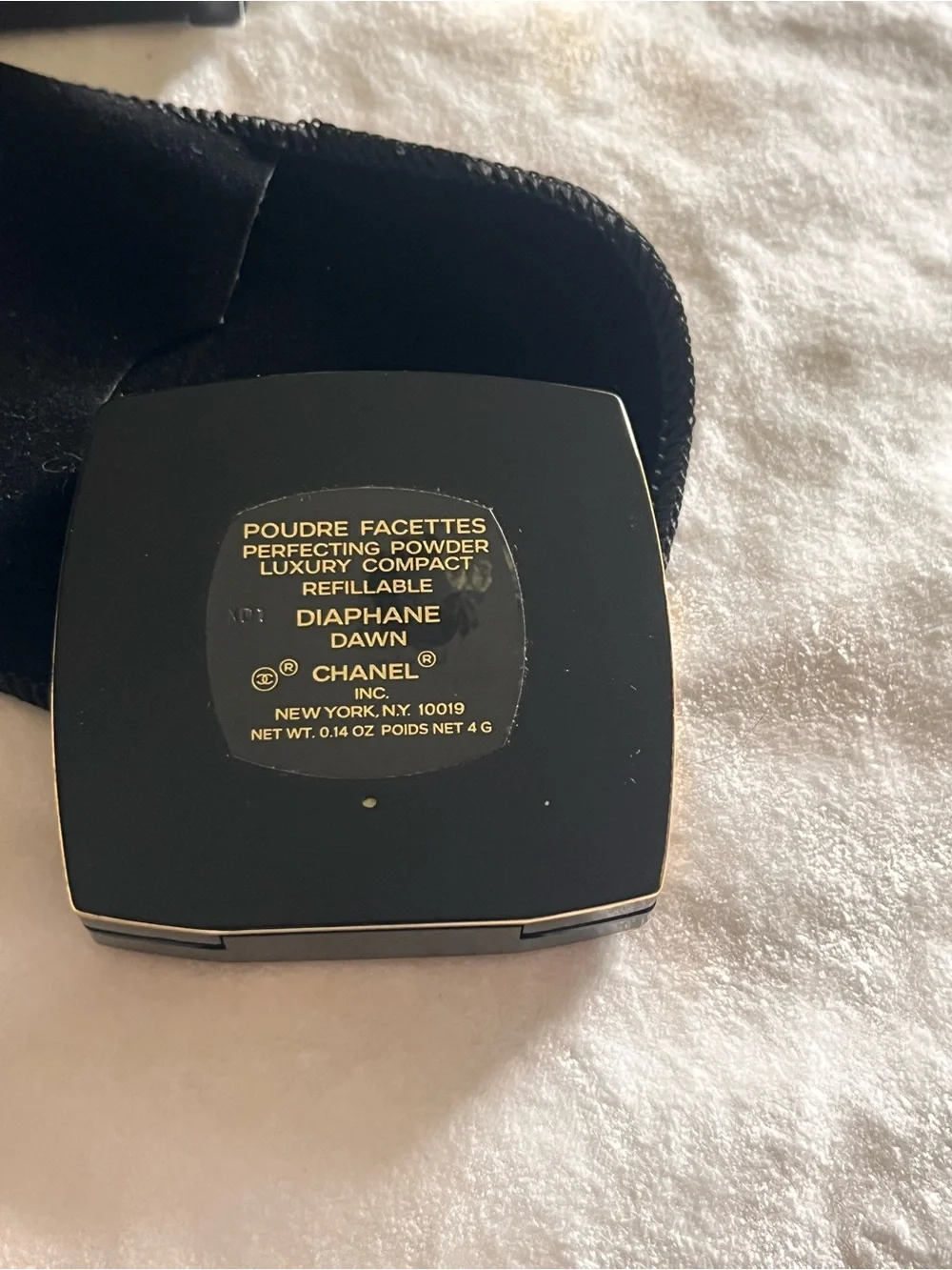 CHANEL vintage luxury Compact Powder Foundation - refillable